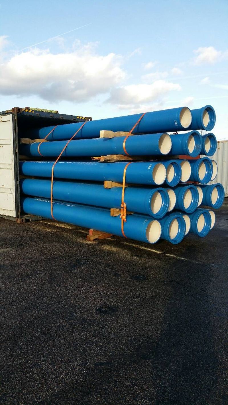 SUPPLYING DUCTILE IRON PIPES AFRICA INTERHYDRO