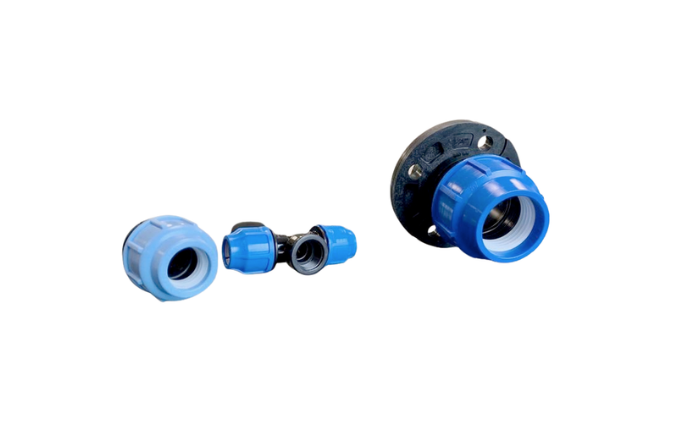 PE compression fittings