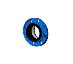 Locked Ductile Iron Flange Adaptor for PVC / HDPE